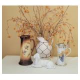 Decorative Pitchers and Ceramic Sculptures Decorative Pitchers and Ceramic Sculptures