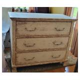 White-Washed 3-Drawer Chest White-Washed 3-Drawer Chest