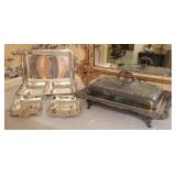 Wallace Baroque Silver Plate Server Set Wallace Baroque Silver Plate Server Set
