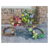 Decorative Floral Wreaths and Topiary Decorative Floral Wreaths and Topiary