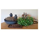 Decorative Tabletop Water Fountain Set Decorative Tabletop Water Fountain Set