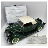 Franklin Mint Precision Model 1936 Ford Deluxe- Franklin Mint Precision Model 1936 Ford Deluxe-
