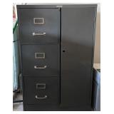 Steelmaster Filing Cabinet-3 drawers and a Steelmaster Filing Cabinet-3 drawers and a