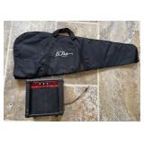 B.C. Rich Guitar Bag & Bronze BCR10 Guitar-Cont., B.C. Rich Guitar Bag & Bronze BCR10 Guitar-Cont.,