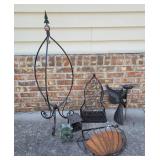 Decorative Iron and Glass Items Decorative Iron and Glass Items