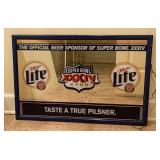 Super Bowl XXXIV 2000 Miller Lite Sponsor Mirror Super Bowl XXXIV 2000 Miller Lite Sponsor Mirror