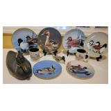 Wooden Duck Decoy and Duck Stamp Plates Wooden Duck Decoy and Duck Stamp Plates