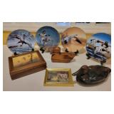 Duck-Themed Humidor and Plates Collection Duck-Themed Humidor and Plates Collection