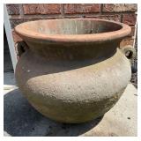 2 Clay Outdoor Planters-17.5 Diameter & 16" Tall 2 Clay Outdoor Planters-17.5 Diameter & 16" Tall