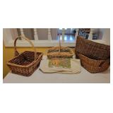 Farmers Market Baskets and Tote Set Farmers Market Baskets and Tote Set