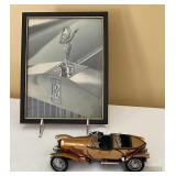 Franklin Mint Precision Model 1921 Rolls Royce- Franklin Mint Precision Model 1921 Rolls Royce-