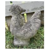 Concrete Garden Chicken-9" Concrete Garden Chicken-9"