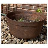 Cast Iron Caldron-17.5" in Diam. & 8.5" Tall Cast Iron Caldron-17.5" in Diam. & 8.5" Tall