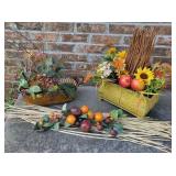 Autumn-Themed Decorative Arrangements Autumn-Themed Decorative Arrangements