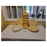 Tulipiere, Plates, Basket, and Swan Napkin Rings Tulipiere, Plates, Basket, and Swan Napkin Rings