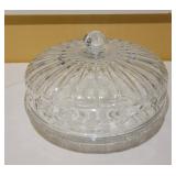 Crystal Pie Plate With Lid Crystal Pie Plate With Lid