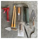 Construction & Masonry Tools-Trowels, Grease Gun, Construction & Masonry Tools-Trowels, Grease Gun,