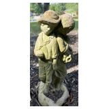 Garden Statue Fountain-See Pictures Garden Statue Fountain-See Pictures