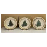 3 Lennox Christmas Commemorative Collector Plates 3 Lennox Christmas Commemorative Collector Plates