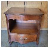 Kindel Grand Rapids Wood Side Table Kindel Grand Rapids Wood Side Table
