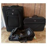3Pcs. Of Luggage-2 Are American Tourister and The 3Pcs. Of Luggage-2 Are American Tourister and The