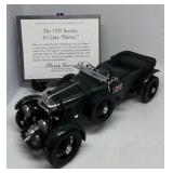 Franklin Mint Precision Model 1929 Bentley 4 1/2 - Franklin Mint Precision Model 1929 Bentley 4 1/2 -