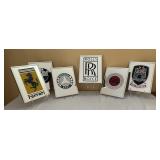 6 VTG. Car Logo Mirrors-Cont., 6 VTG. Car Logo Mirrors-Cont.,