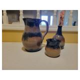 Signed J. Foster Pottery Pieces Signed J. Foster Pottery Pieces