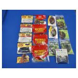 16 New Assorted Bass Jigs