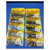 10 Bags Net Bait Plastic Lures