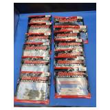 13 Bags Damiki Plastic Lures - Read Details