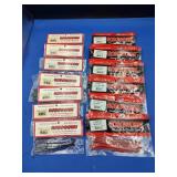 13 Bags Roboworm Straight Tail Plastic Worms