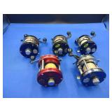 5 Abu Ambassadeur Fishing Reels