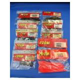 10 Bags Zoom Plastic Lures