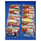 10 Bags Zoom Plastic Lures