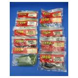 10 Bags Zoom Plastic Lures