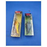 2 Rapala Crankbaits