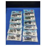 10 Packs Z-Man Plastic Lures