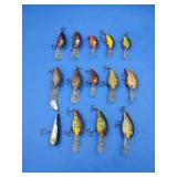 14 Rebel Crankbait Fishing Lures