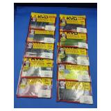 10 Bags Strike King KVD Perfect Plastics
