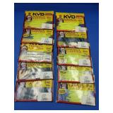 10 Bags Strike King KVD Perfect Plastics