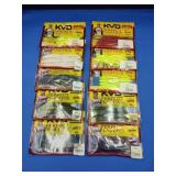 10 Bags Strike King KVD Perfect Plastics