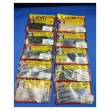 10 Bags Strike King KVD Perfect Plastics