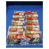 10 Bags Zoom Plastic Lures