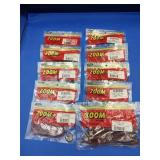 10 Bags Zoom Plastic Lures