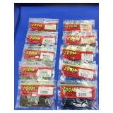 10 Bags Zoom Plastic Lures