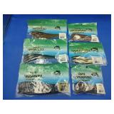 6 Bags Gary Yamamoto Plastic Lures
