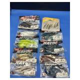 9 Berkley Havoc, 1 Power Bait Plastic Lures