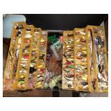Tackle Box with Vintage Lures - Read Details