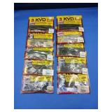 10 Bags Strike King KVD Perfect Plastics